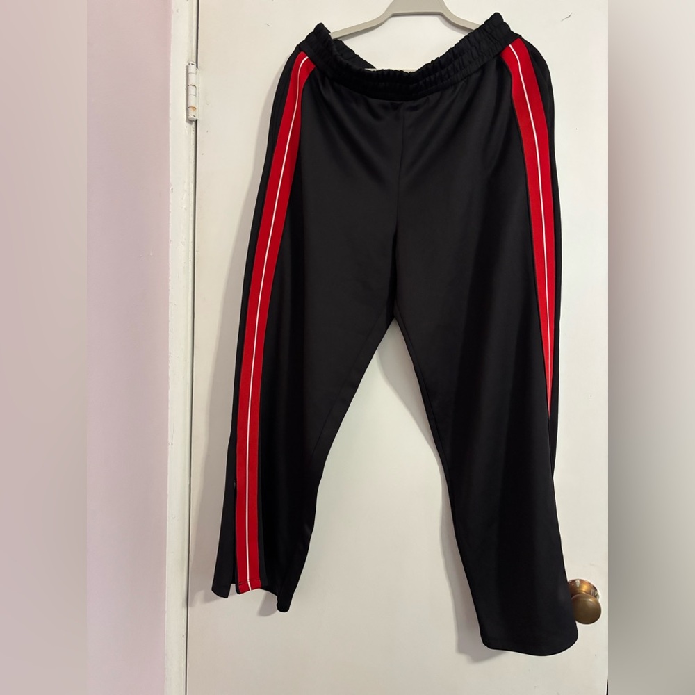 Free People wide leg track pants